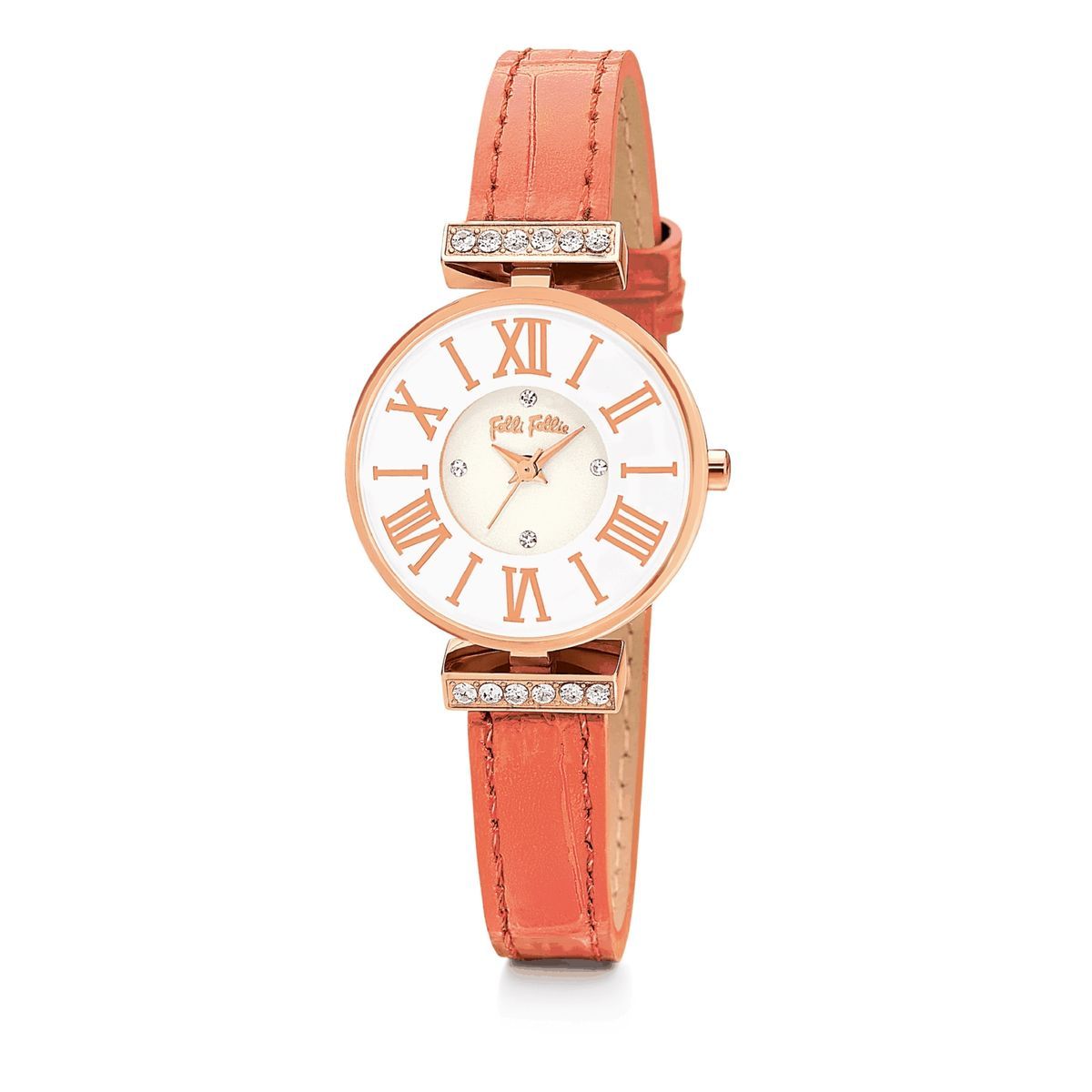 Elegante Damenuhr in Roségold