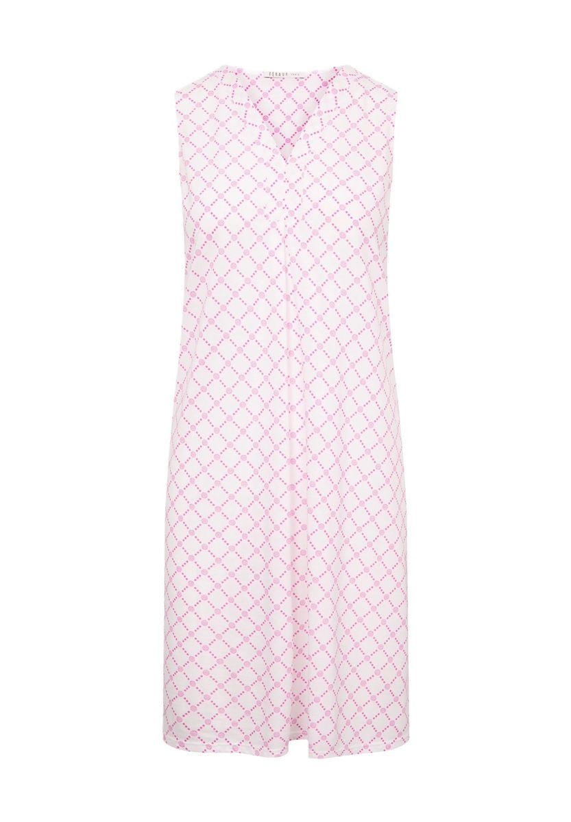 Ärmelloses Nachthemd mit lockerer Passform