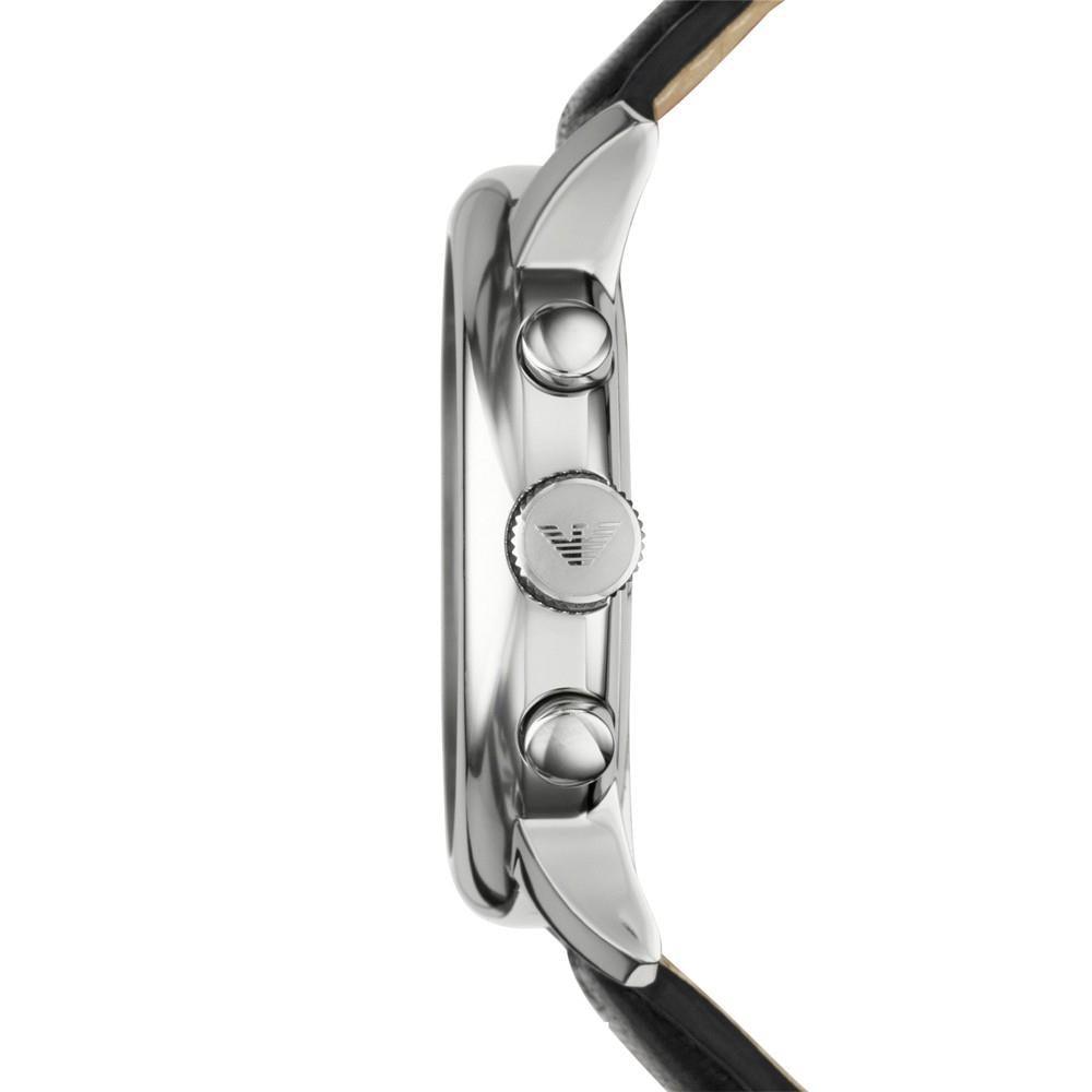 Eleganter Chronograph mit Lederarmband