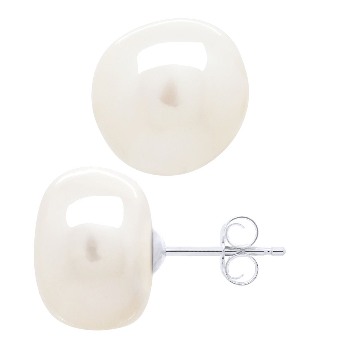 Barock Süßwasserperlen Ohrstecker