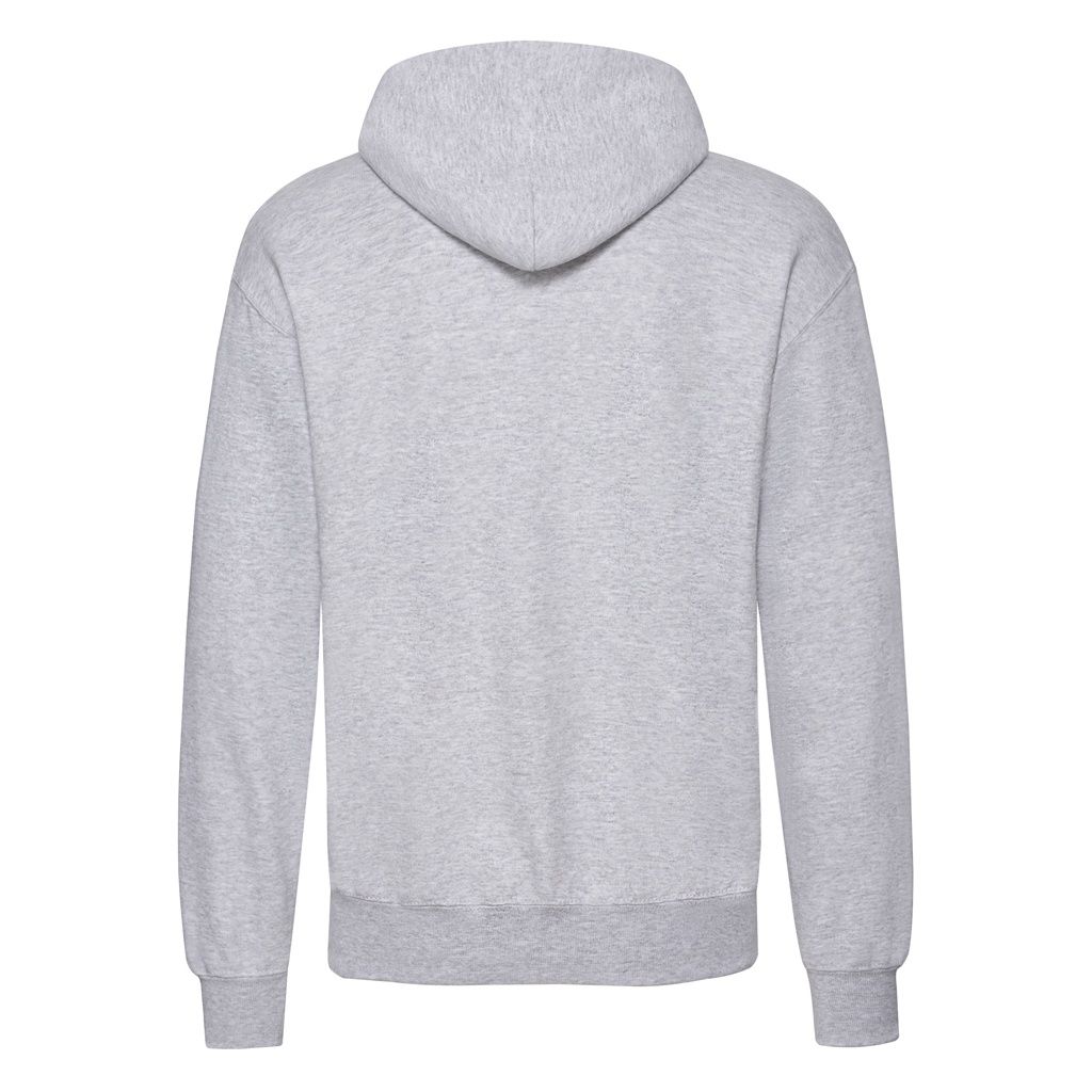 Klassischer Kapuzenpullover mit Melange-Effekt