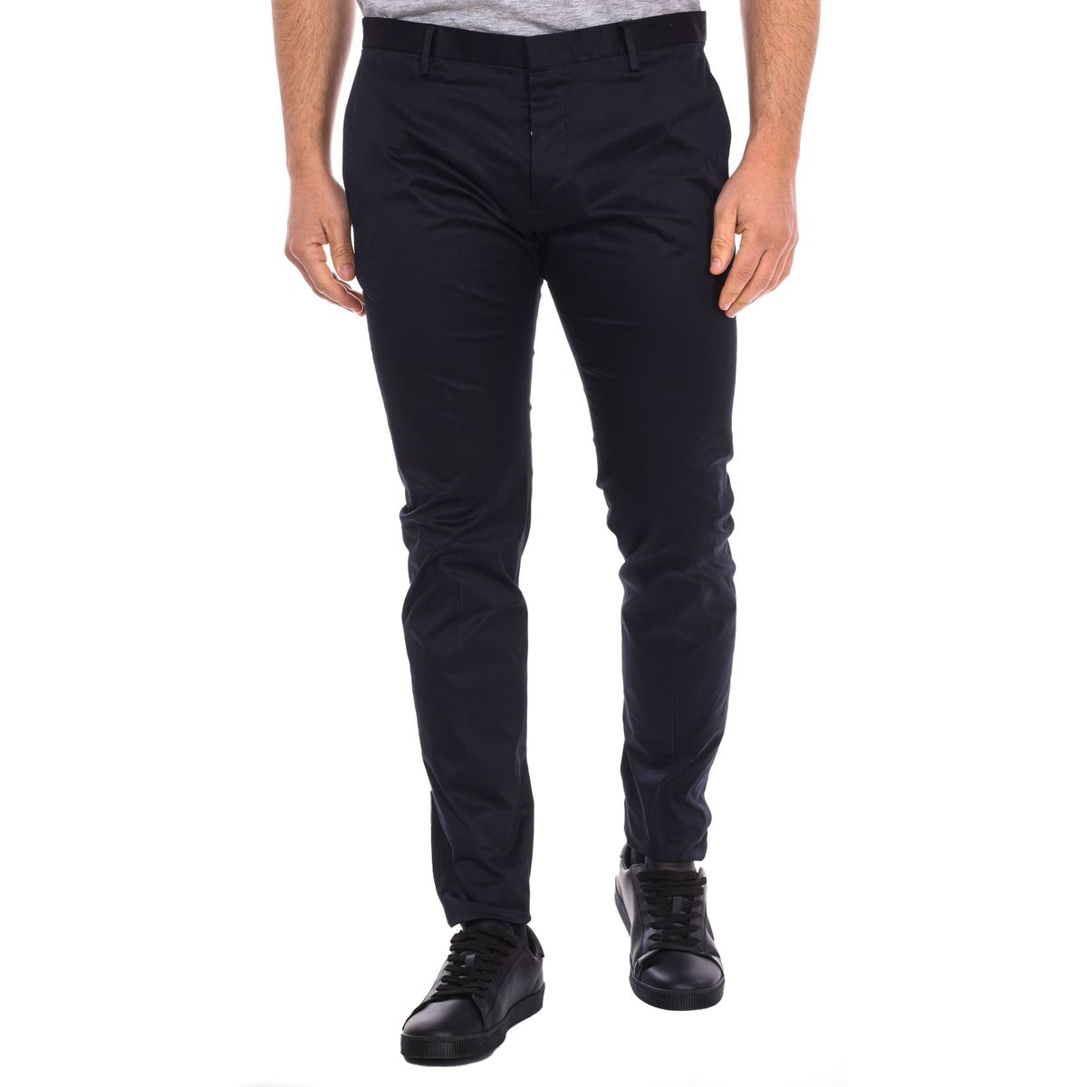 Schmale Baumwoll-Chinos