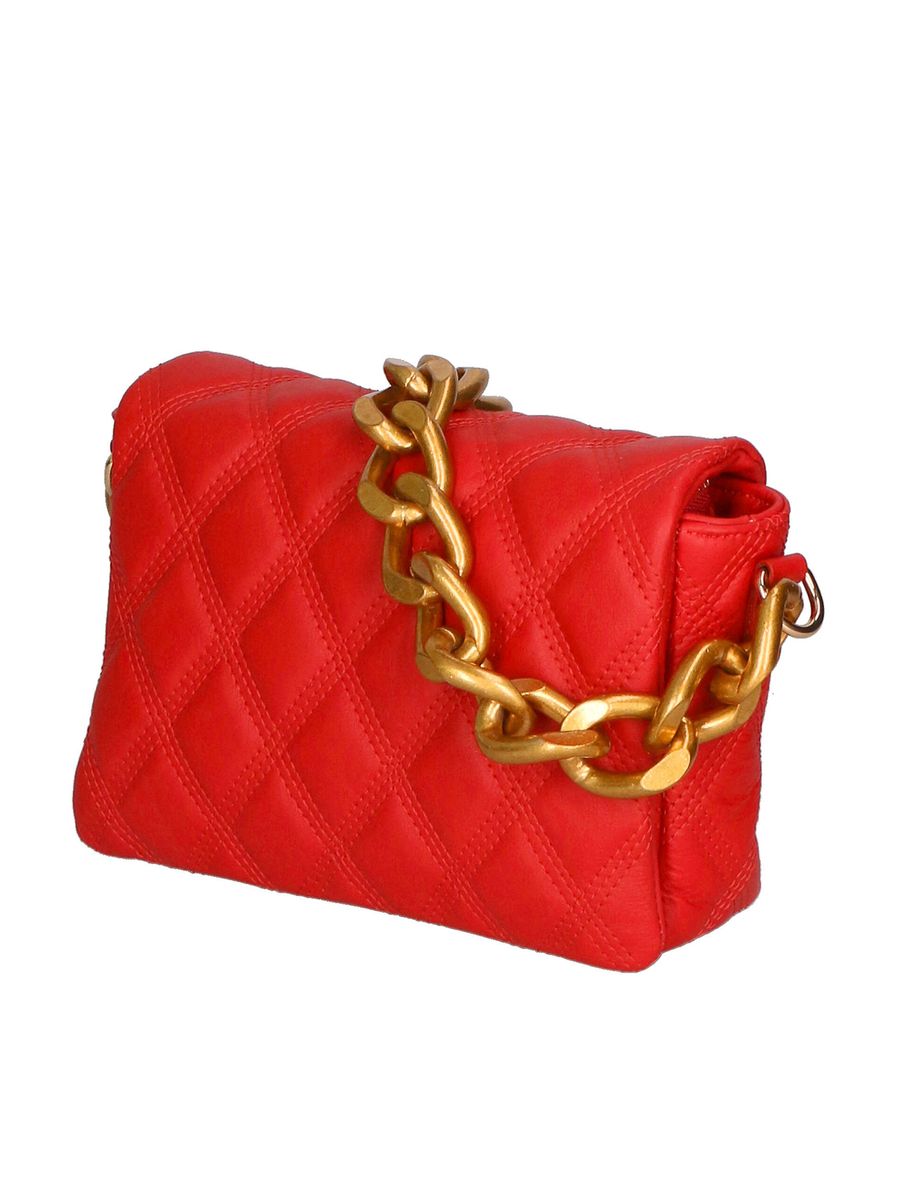 Handtasche aus gestepptem Sauvage-Leder