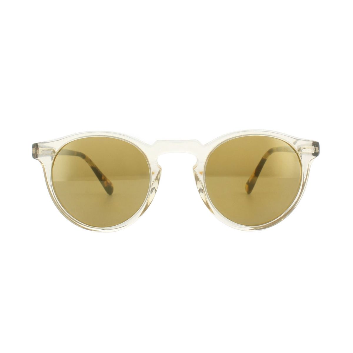 Sonnenbrille mit rundem Rahmen