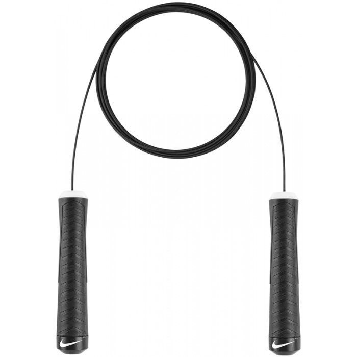 Nike Leder Speed Rope (Schwarz)