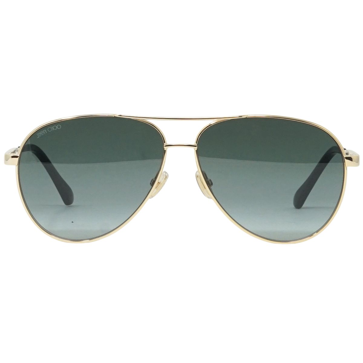 Aviator Sonnenbrille mit goldenem Metallrahmen
