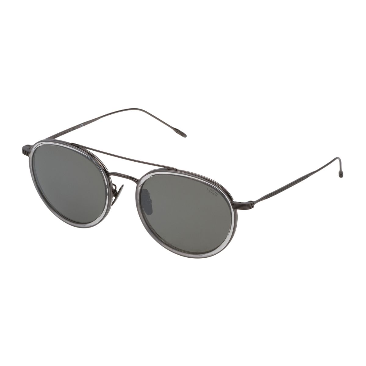 Runde Metallrahmen Unisex Sonnenbrille