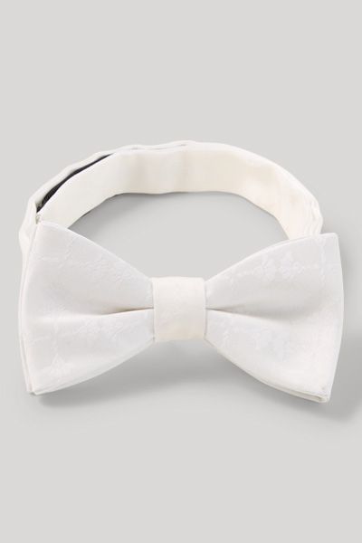 JOOP! Offwhite Fliege mit Kornblumenmuster, verstellbar