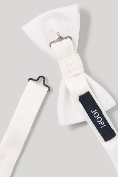 JOOP! Offwhite Fliege mit Kornblumenmuster, verstellbar