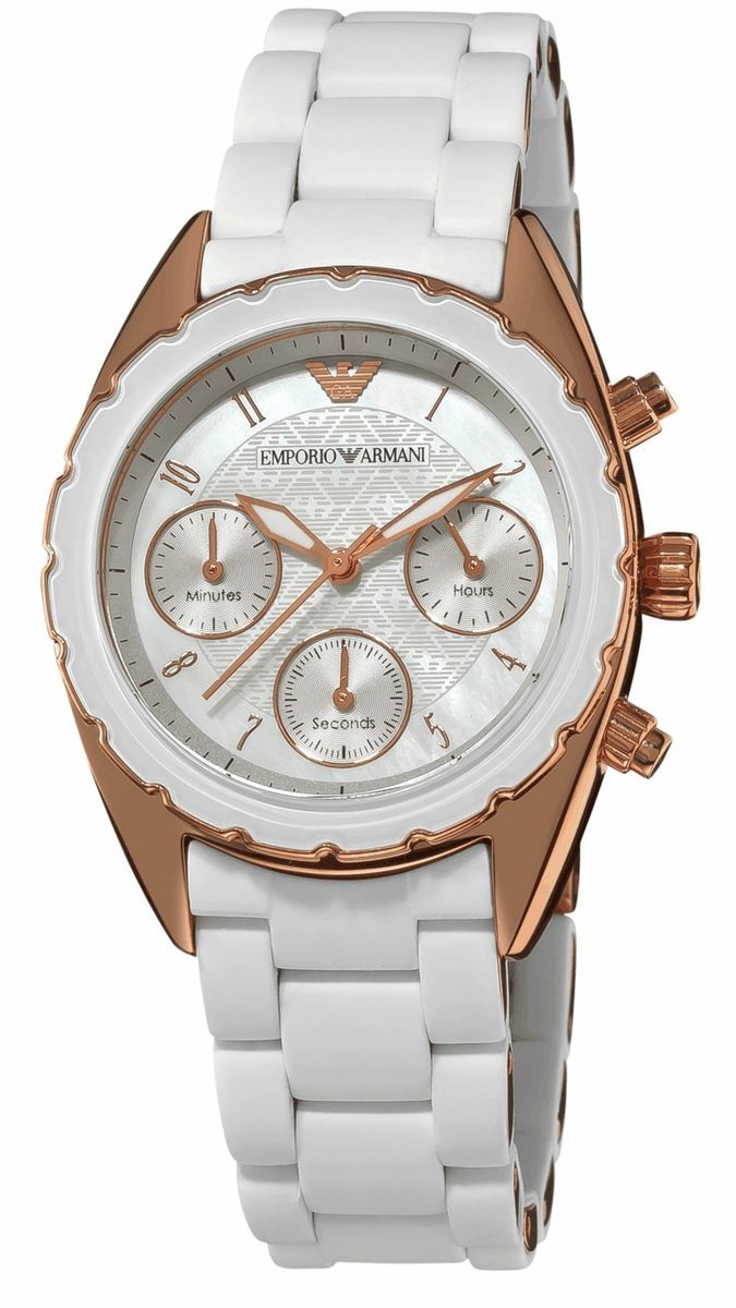 Emporio Armani Damen Chronograph Uhr