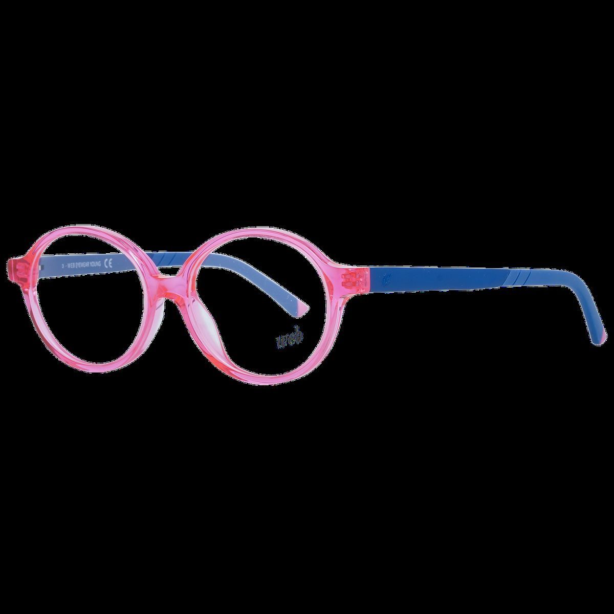 Runde pinke und blaue Kinderbrille