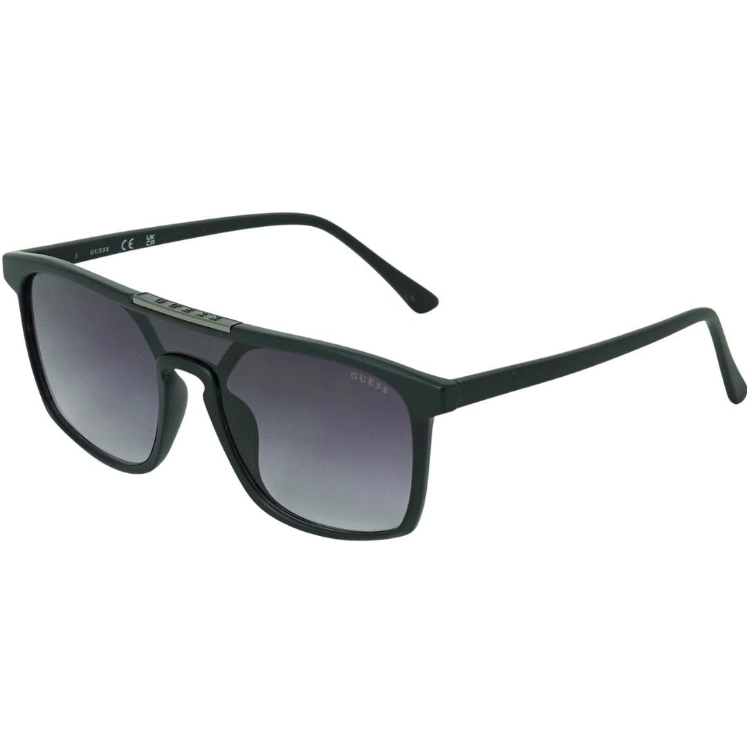 Moderne Flat-Top Shield-Sonnenbrille