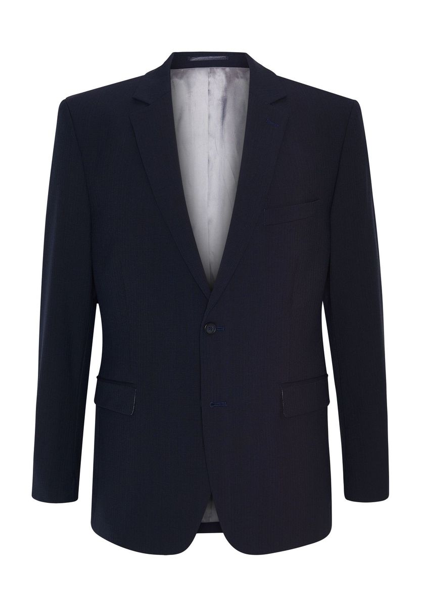 Herren Strukturierter Ein-Knopf-Blazer