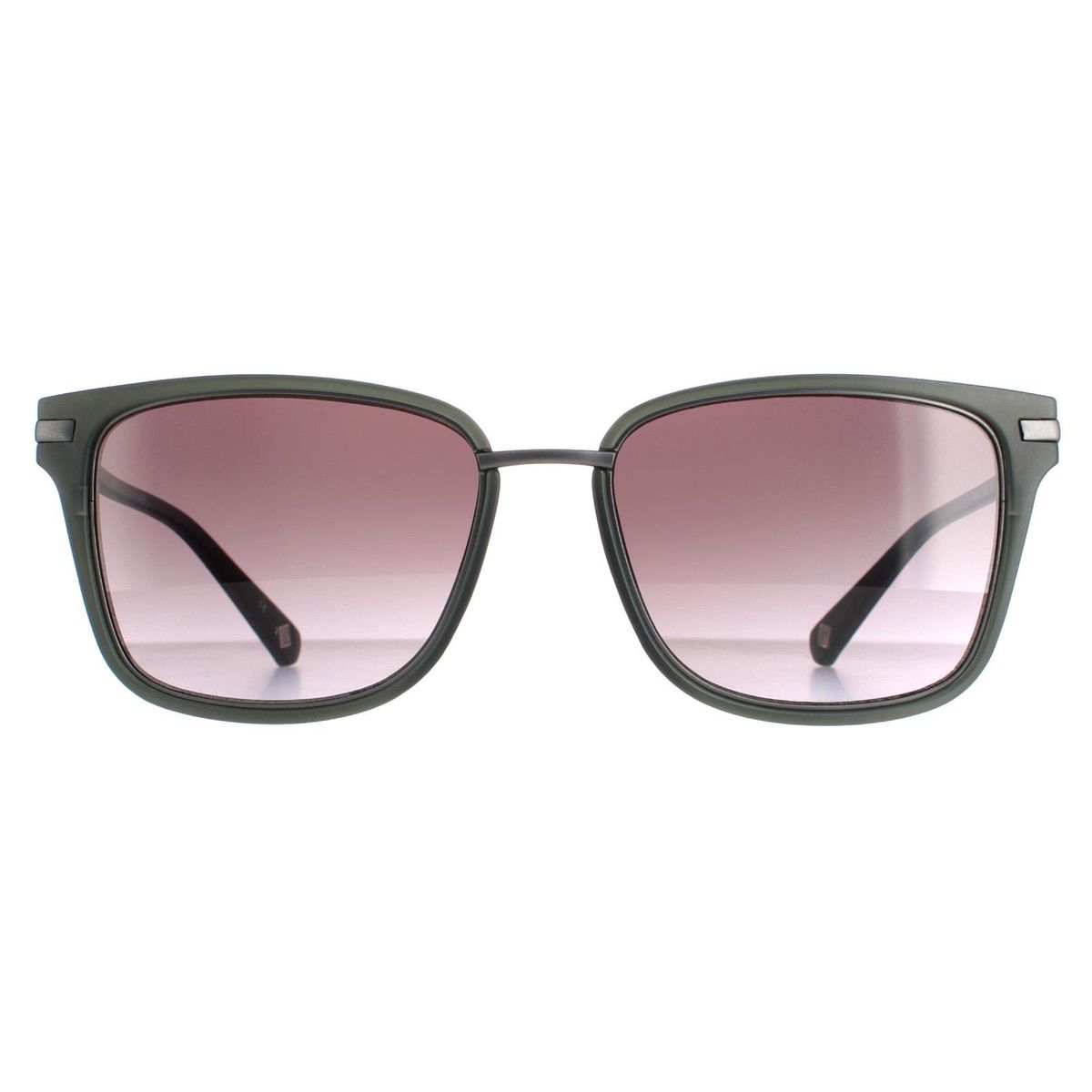 Sonnenbrille mit quadratischem Rahmen und Farbverlaufsgläsern