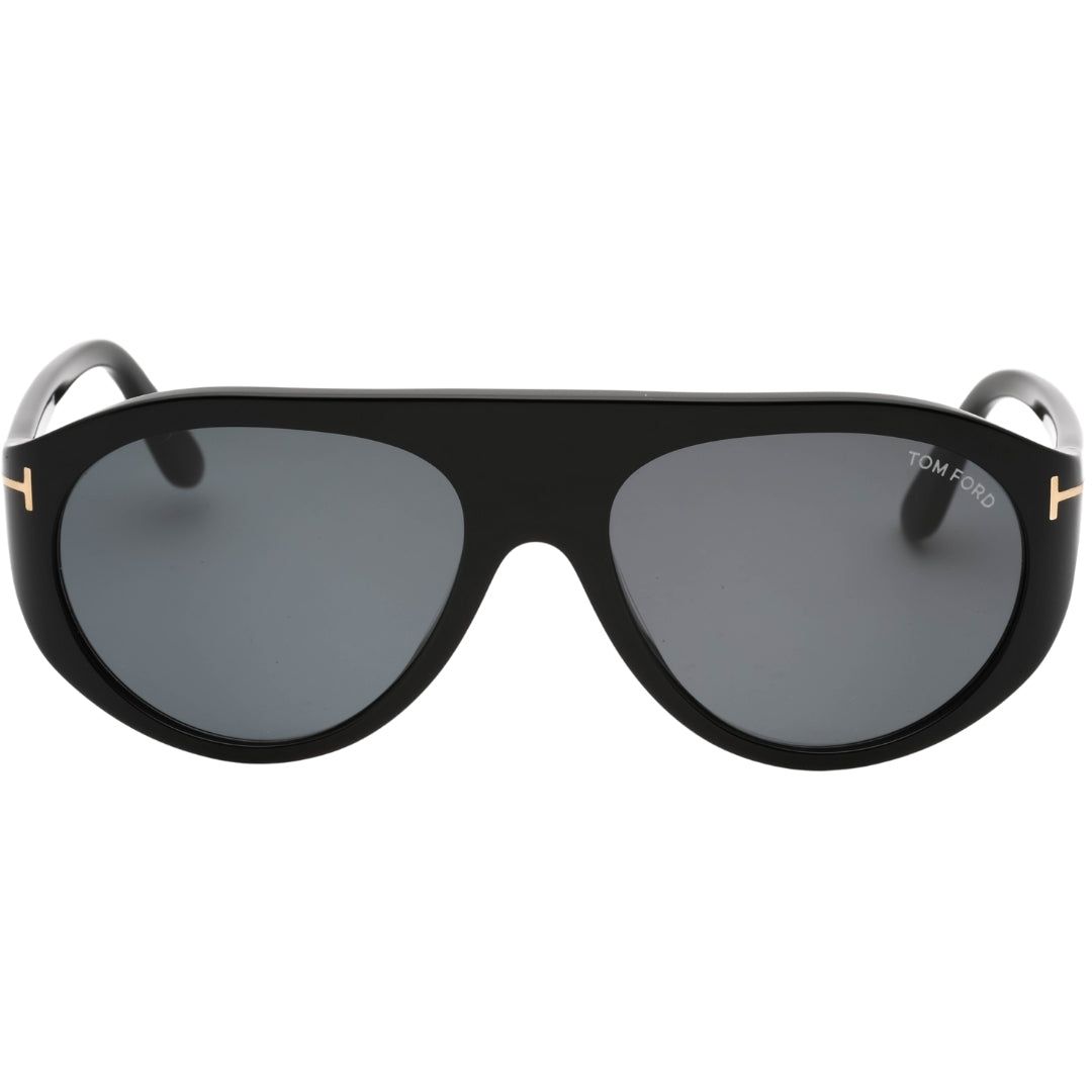 Flache Aviator-Sonnenbrille