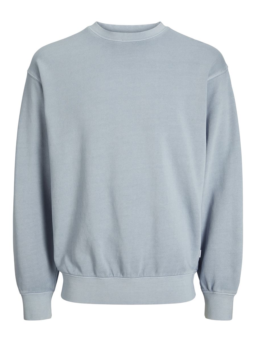 Lässiges Sweatshirt mit Rundhalsausschnitt und lockerer Passform