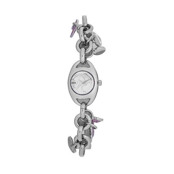 Damen Silber Gliederarmbanduhr