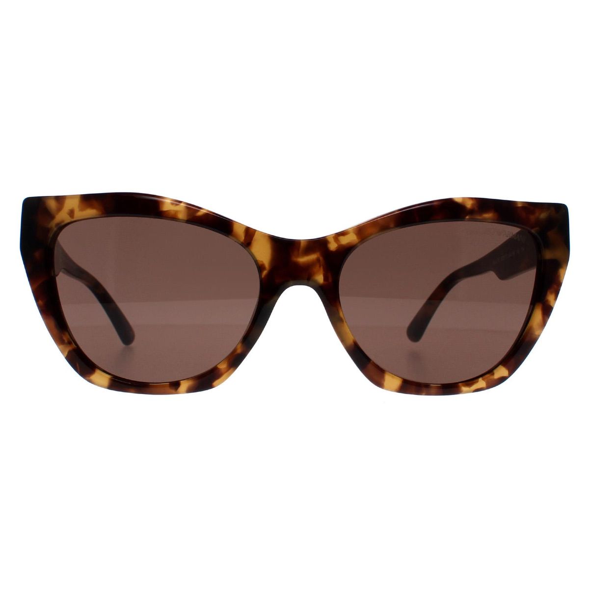 Cat-Eye Sonnenbrille in Havana Braun