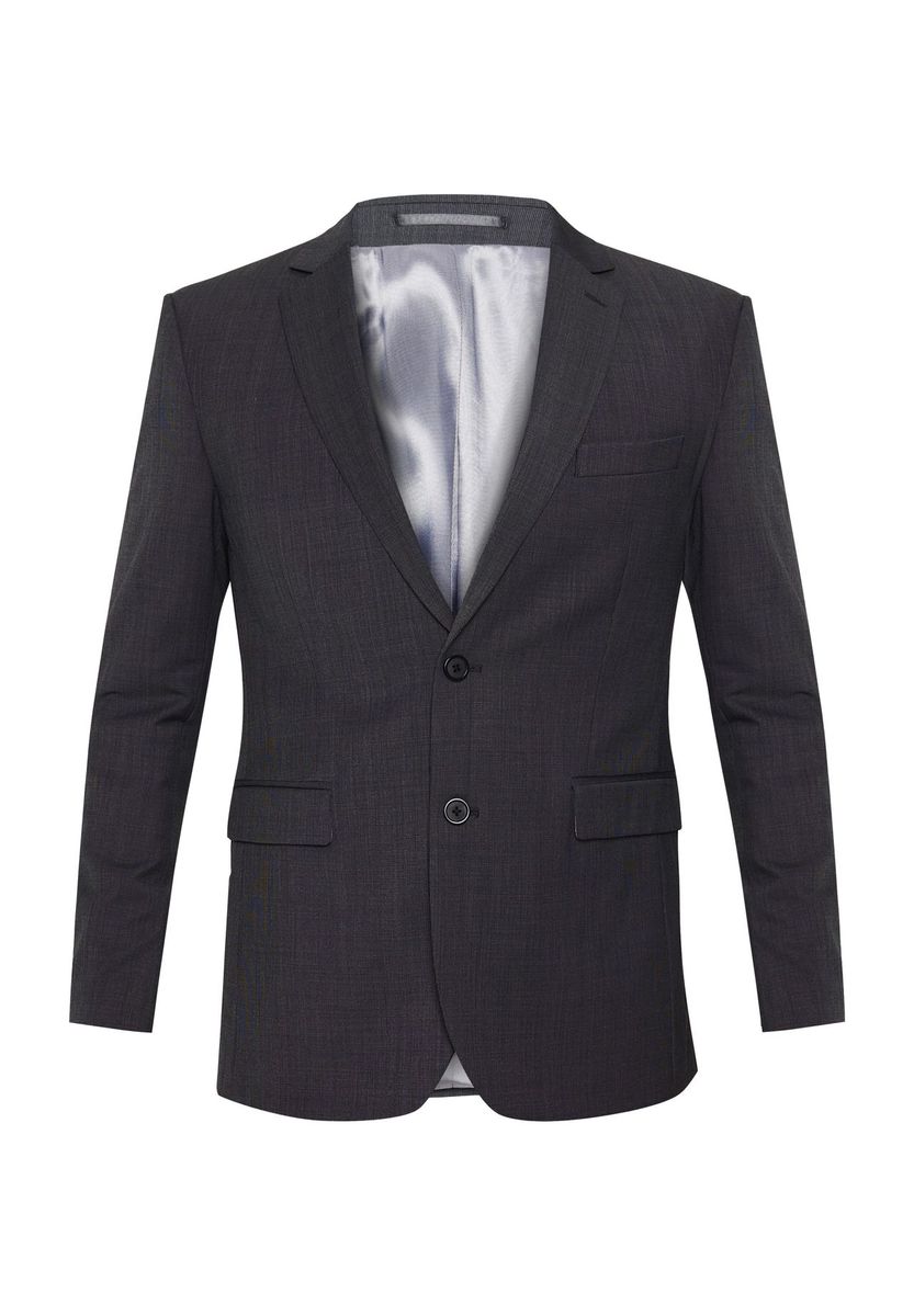 Klassisches Wollmischungs-Einreiher-Sakko