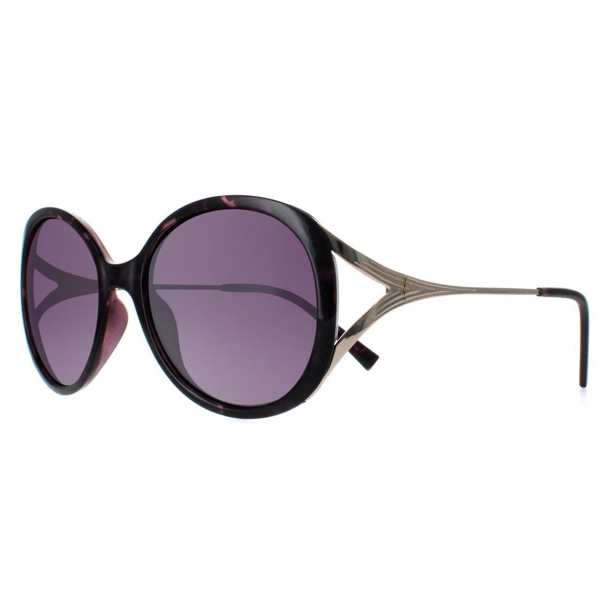 Elegante Oversized-Rundsonnenbrille