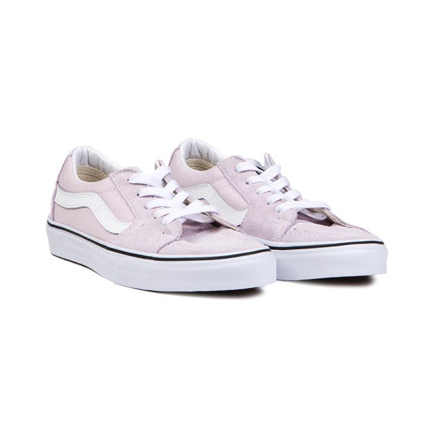 Sk8-Low Sneaker aus Wildleder und Canvas