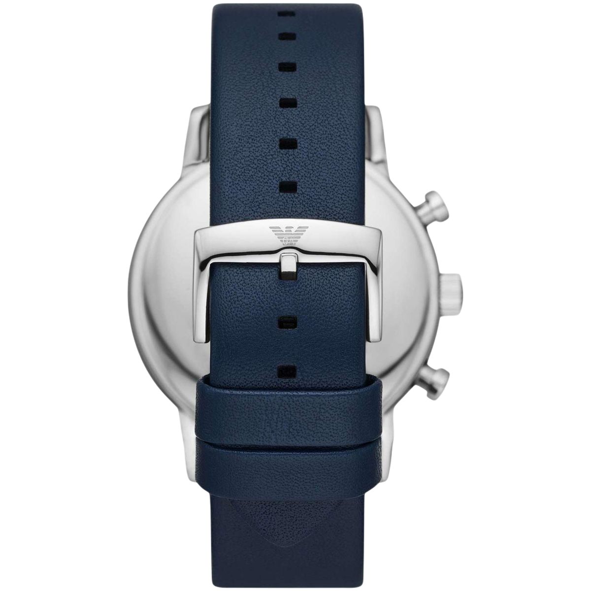 Moderner Chronograph mit Lederarmband