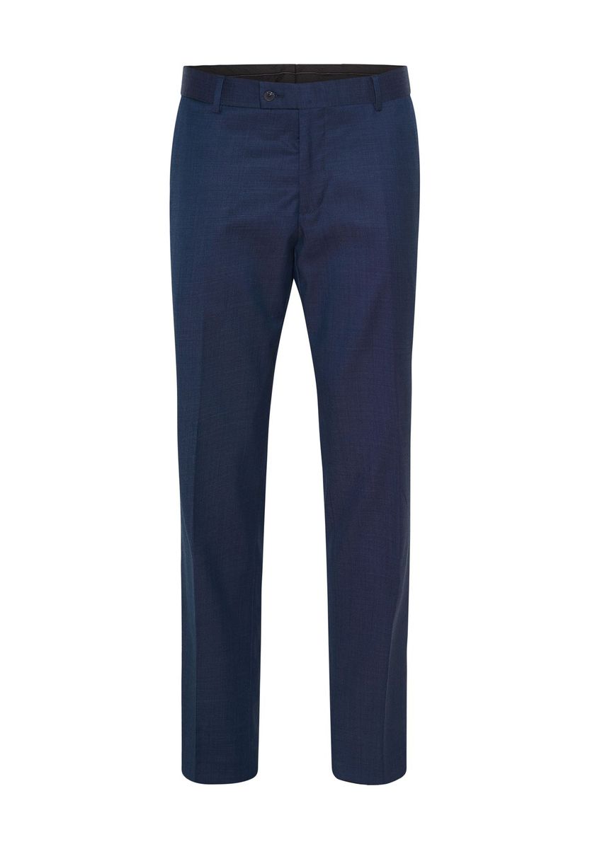 Klassische marineblaue Stoffhose