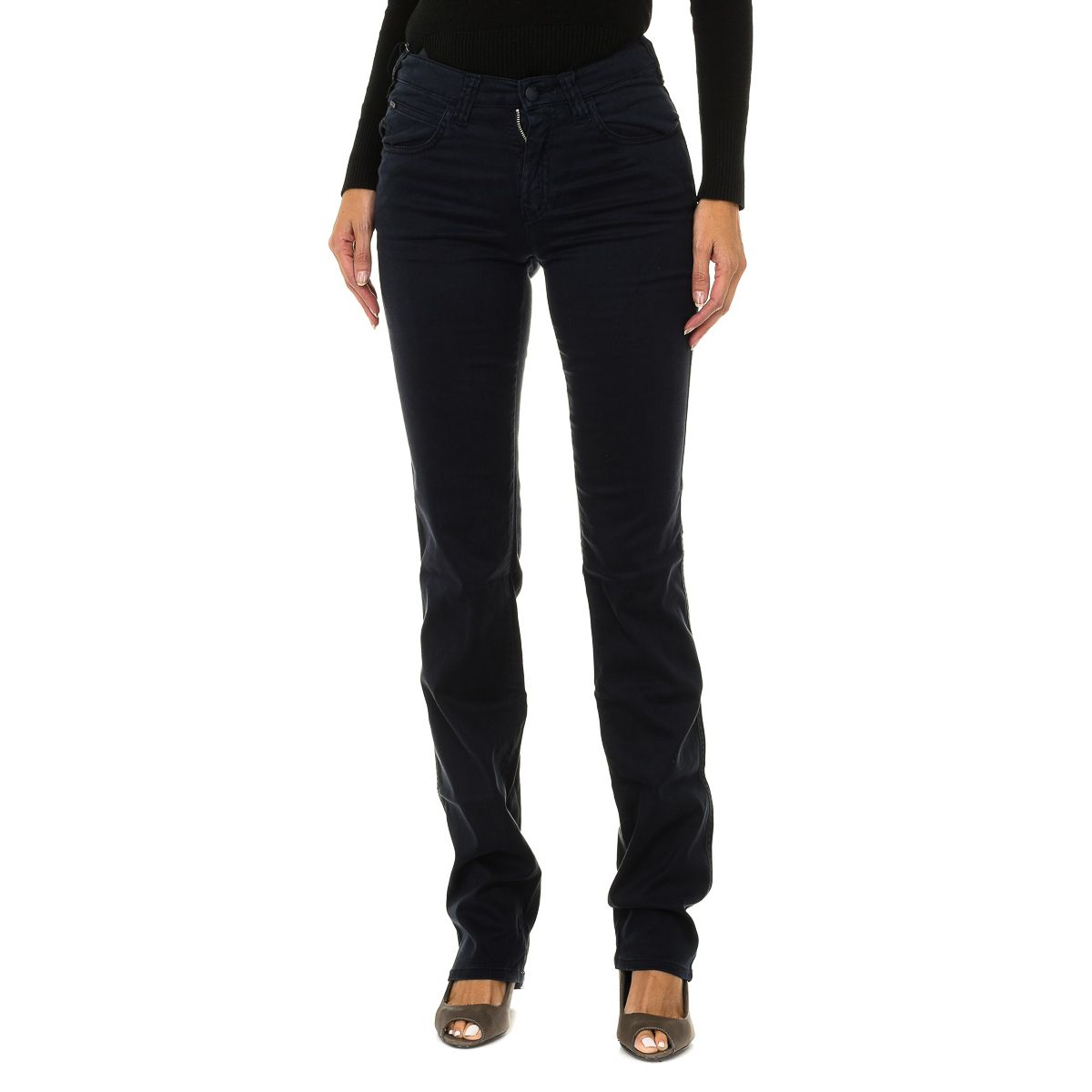 Gerade Stretch Lyocell Hose