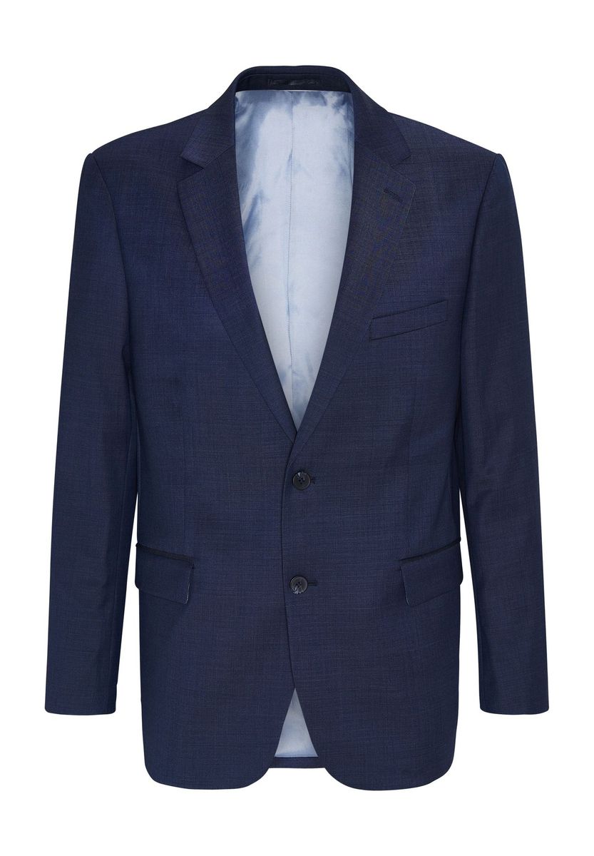 Klassischer Zwei-Knopf-Blazer mit Wollmischung