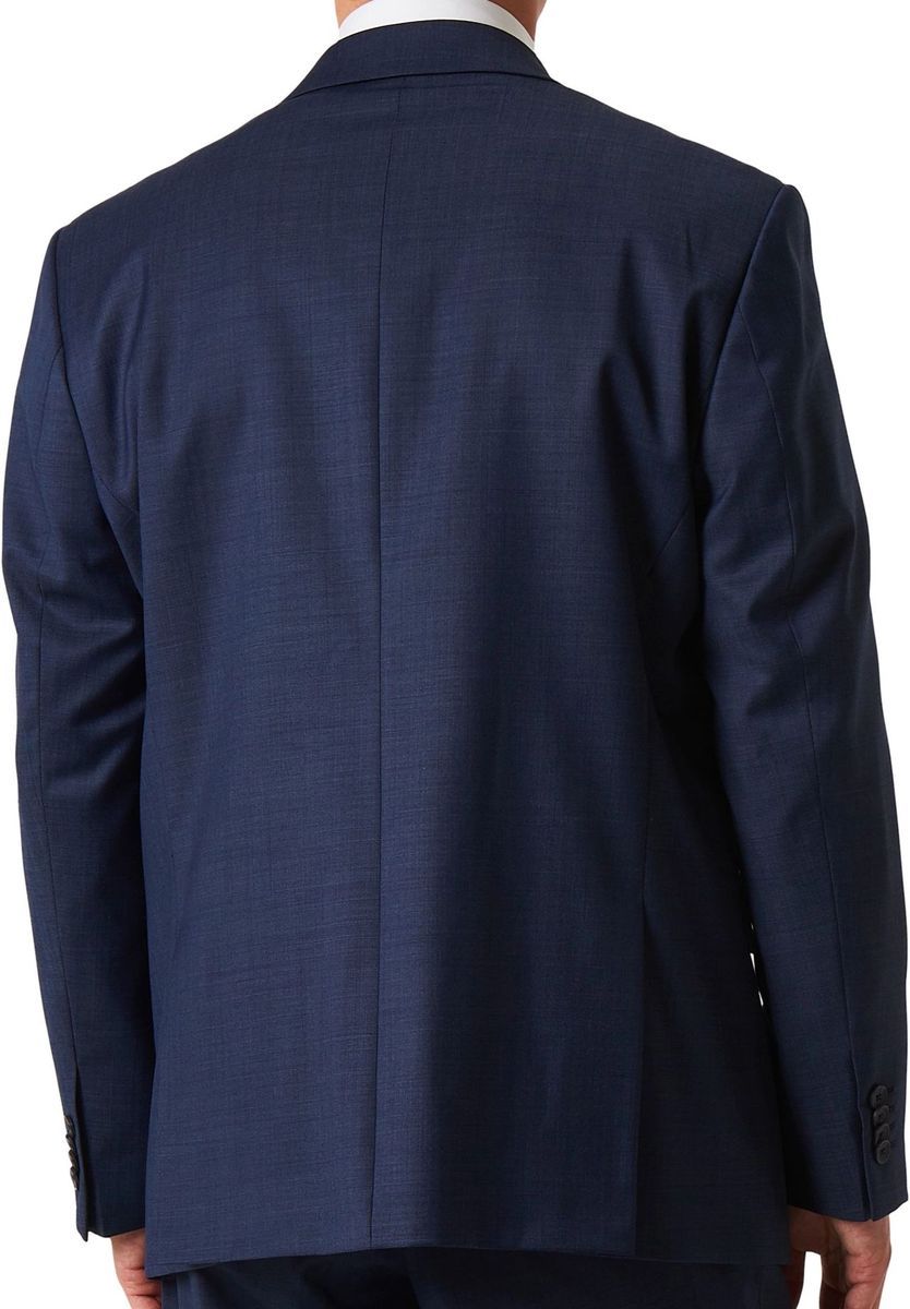 Klassischer Zwei-Knopf-Blazer mit Wollmischung