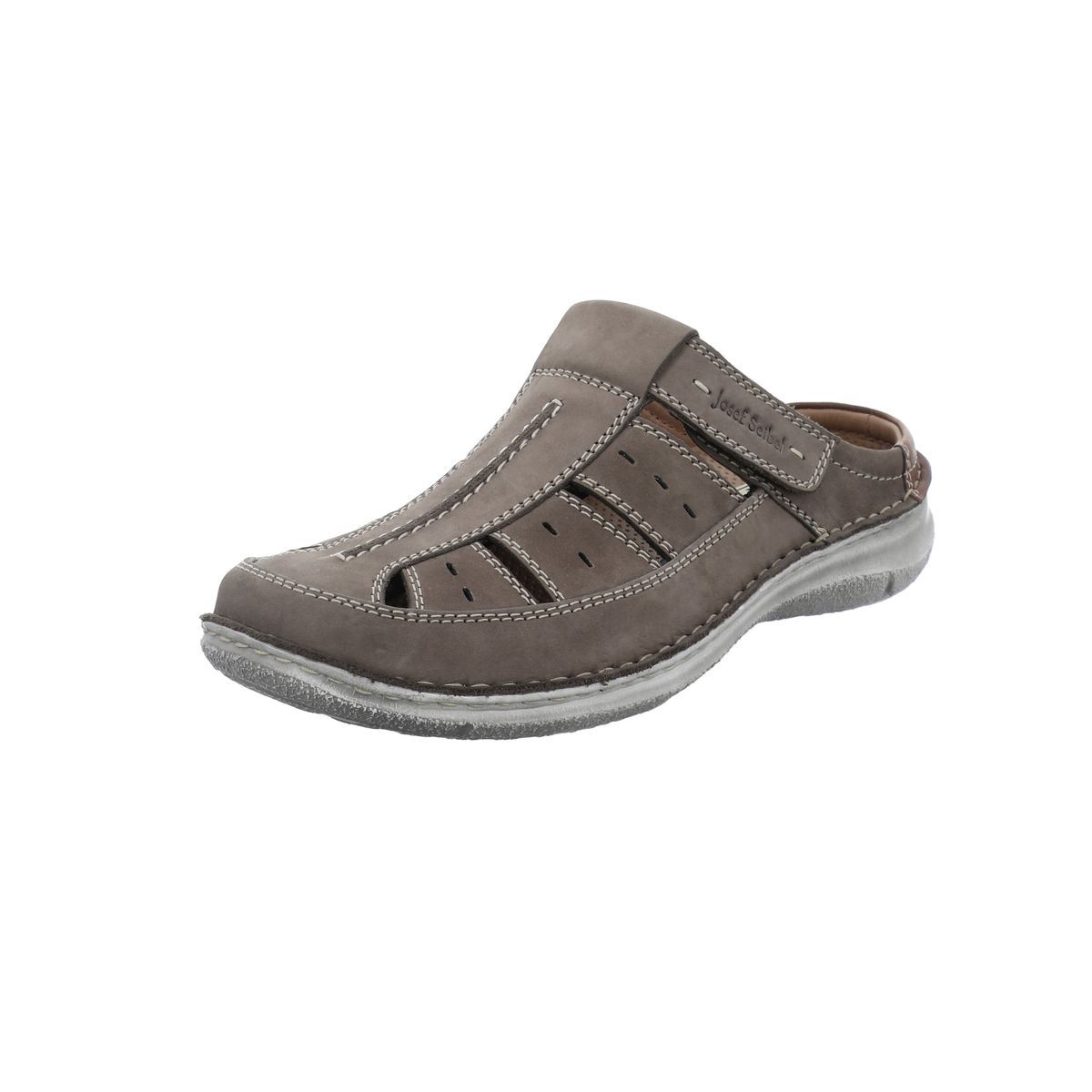 Herren Fischer Sandale Pantolette aus Leder