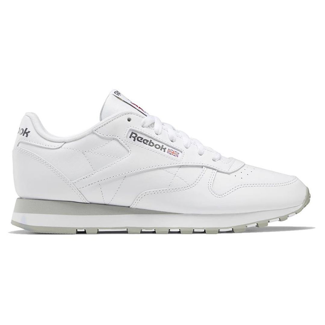 Klassischer Leder Low Top Sneaker