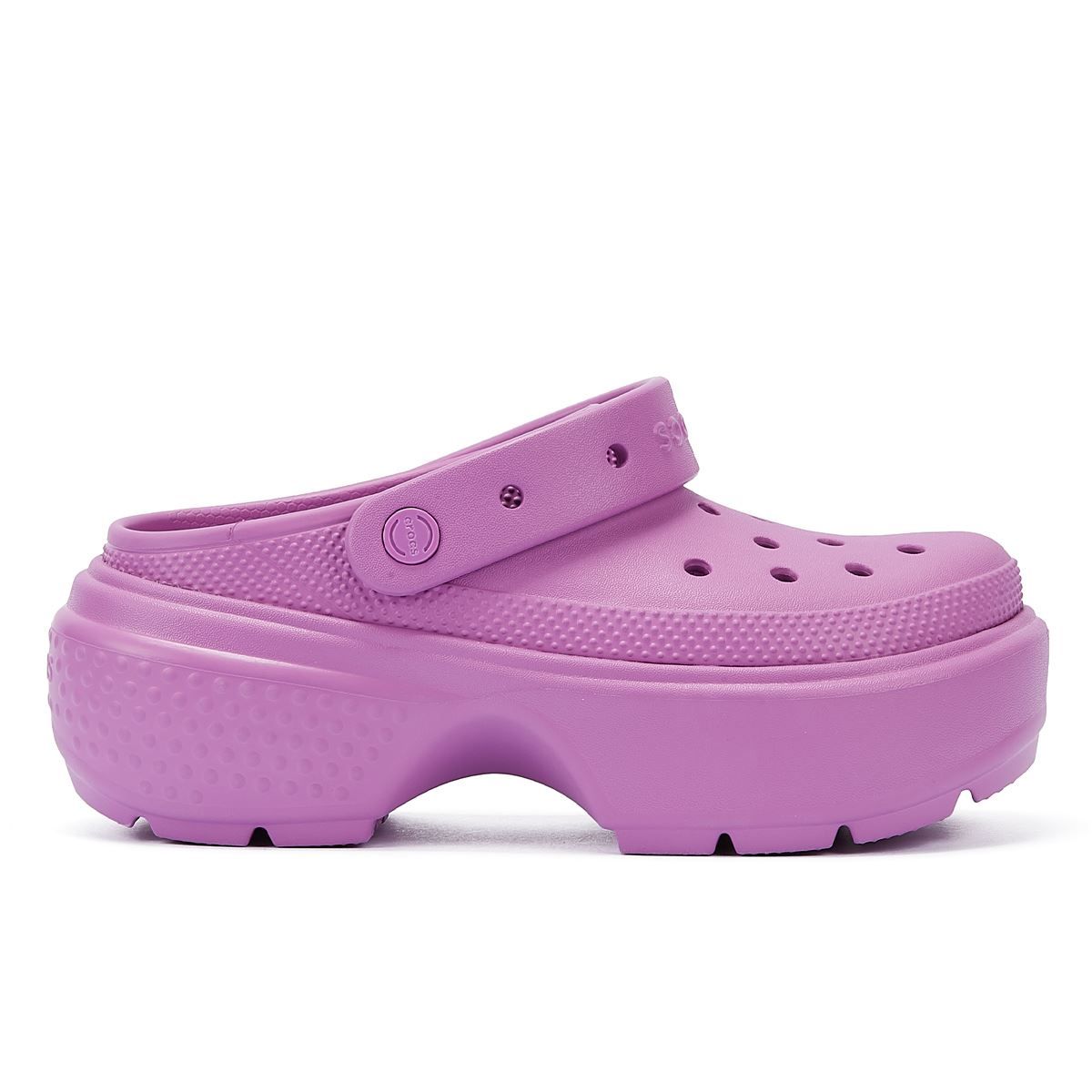 Clogs mit klobiger Plateausohle