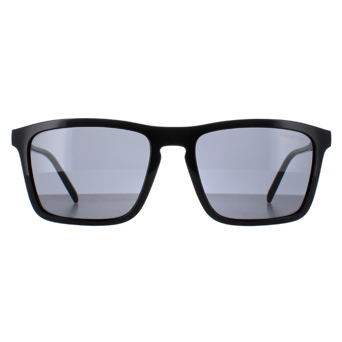 Quadratische Sonnenbrille mit dunklen Gläsern