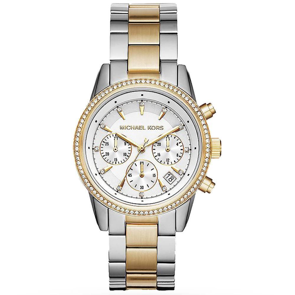 Bicolor Ritz Chronograph Armbanduhr