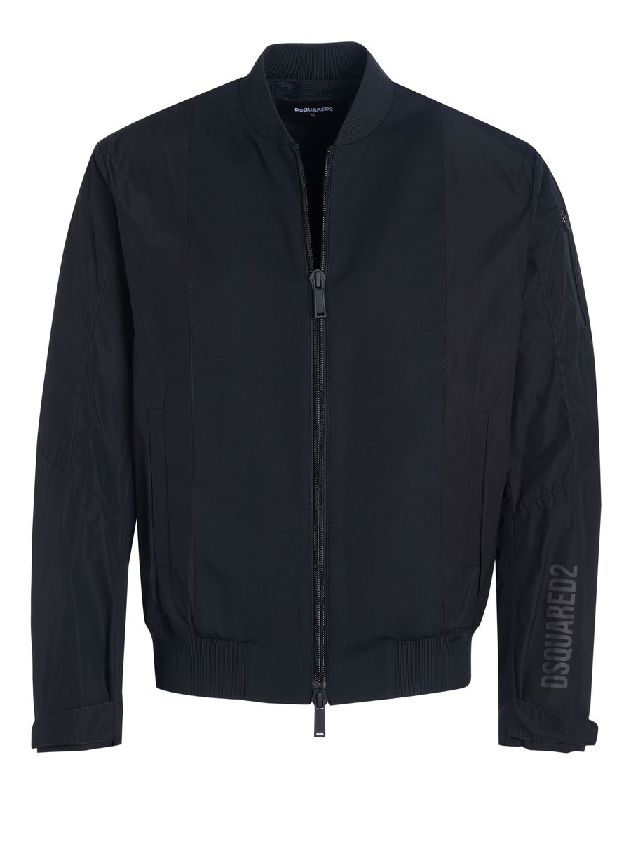 Moderne Bomberjacke mit Reißverschluss