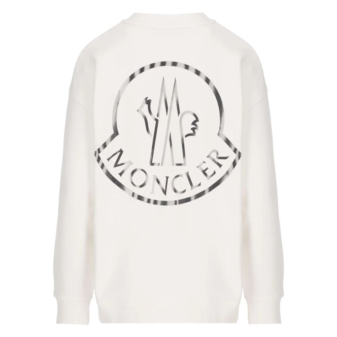 Minimalistisches Baumwoll-Sweatshirt mit Logo