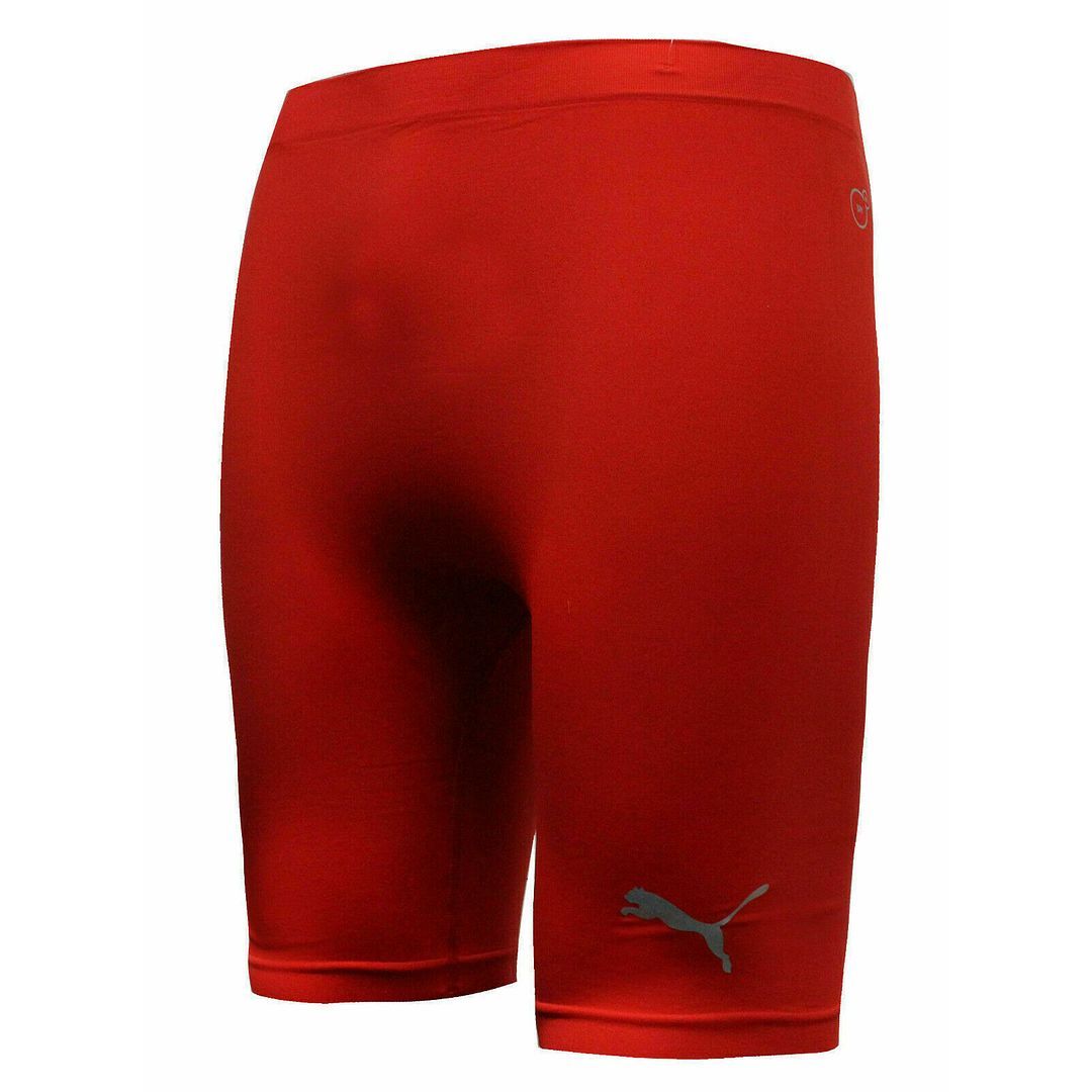 Rote Kompressions-Baselayer-Shorts für Herren