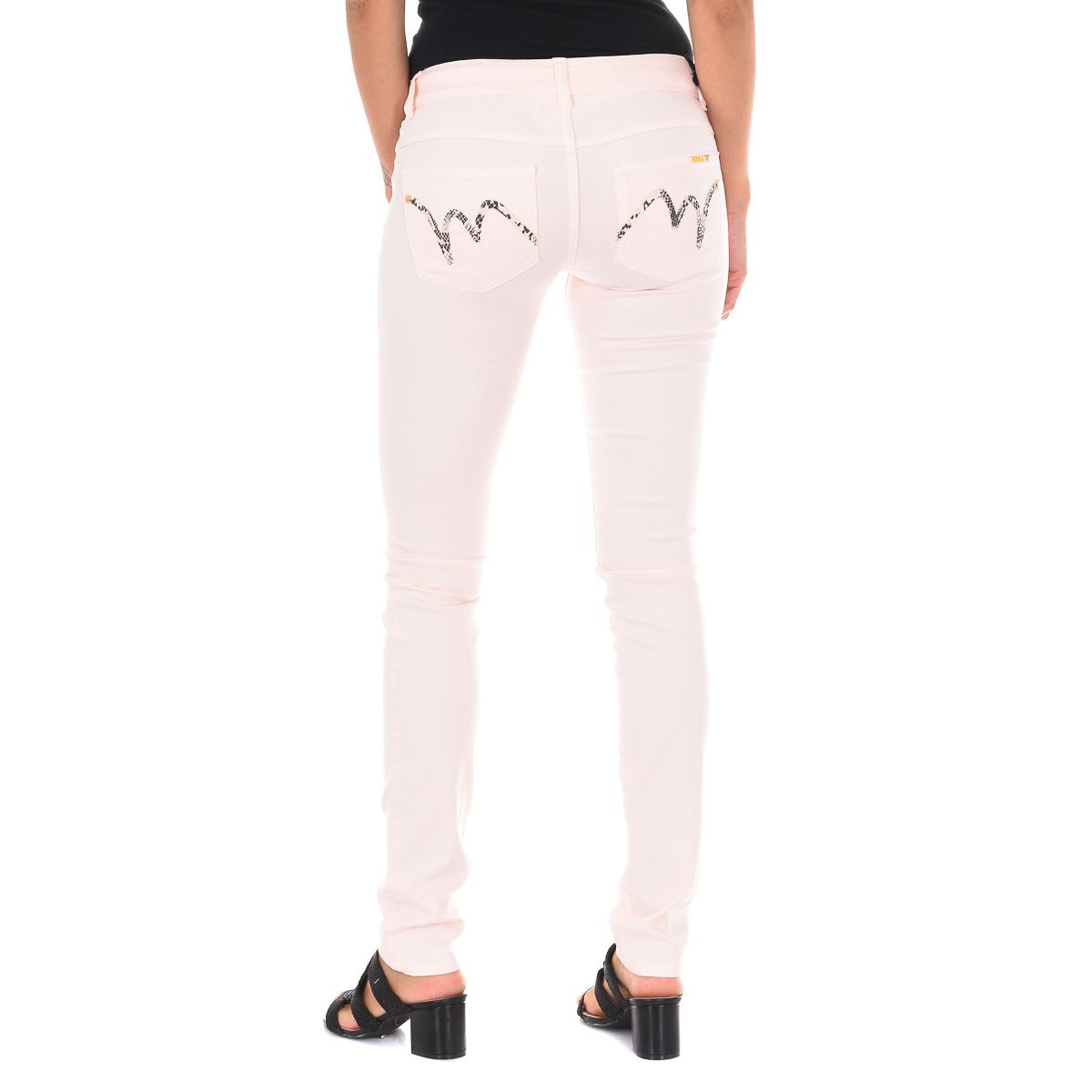 Skinny-Hose mit niedriger Bundhöhe