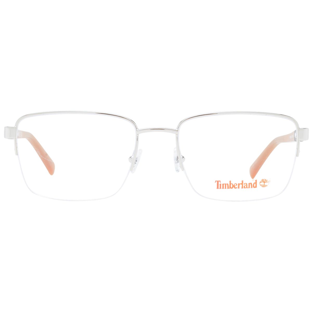 Klassische eckige Halbrand-Brille