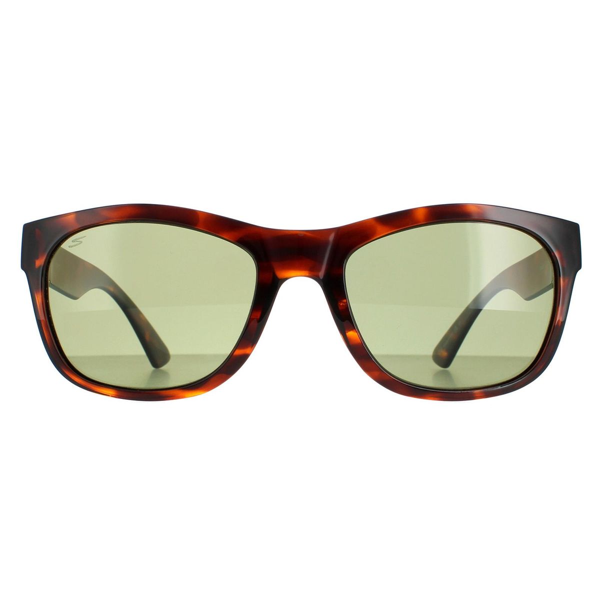 Quadratische Schildpatt-Sonnenbrille mit polarisierten Gläsern