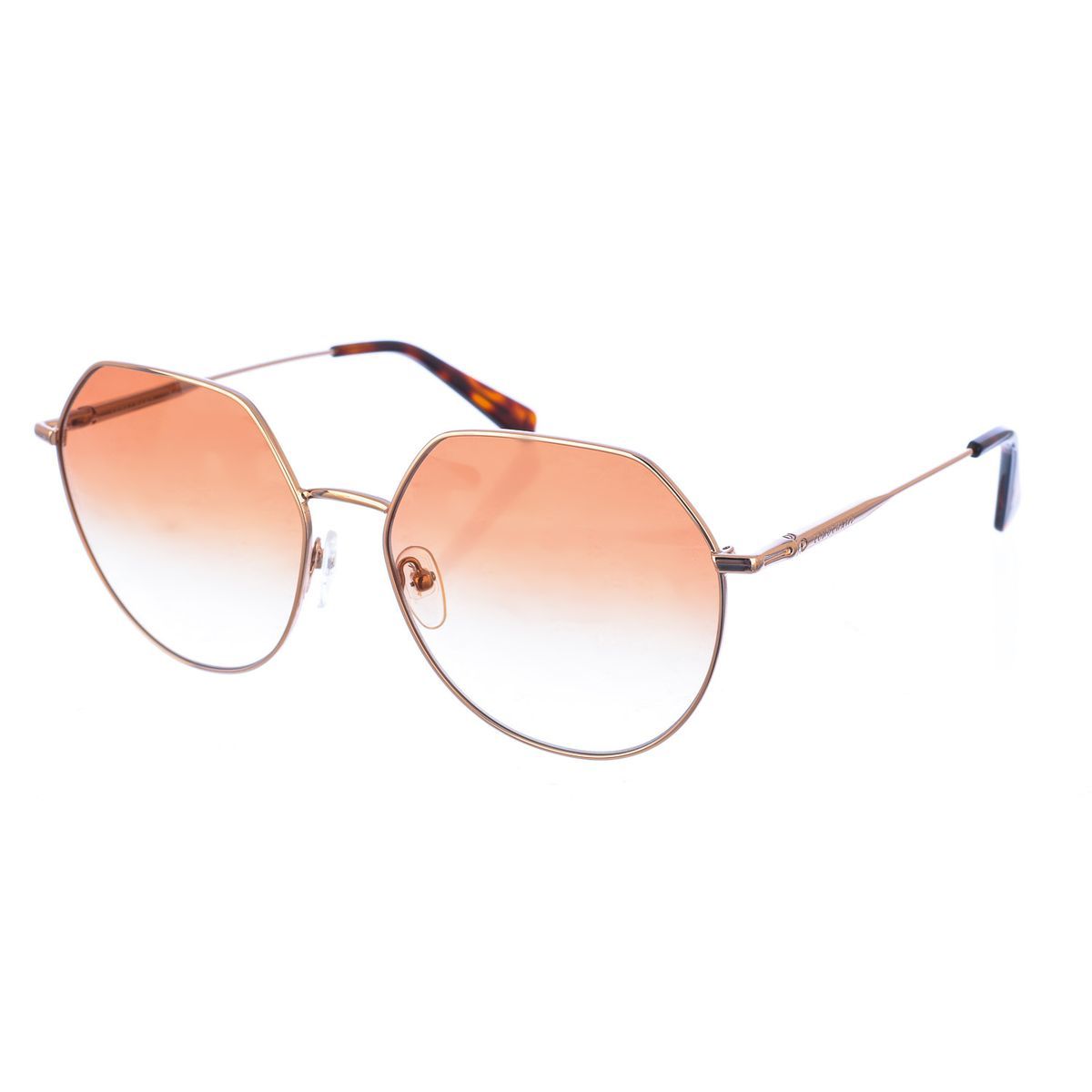 Geometrische Übergroße Sonnenbrille