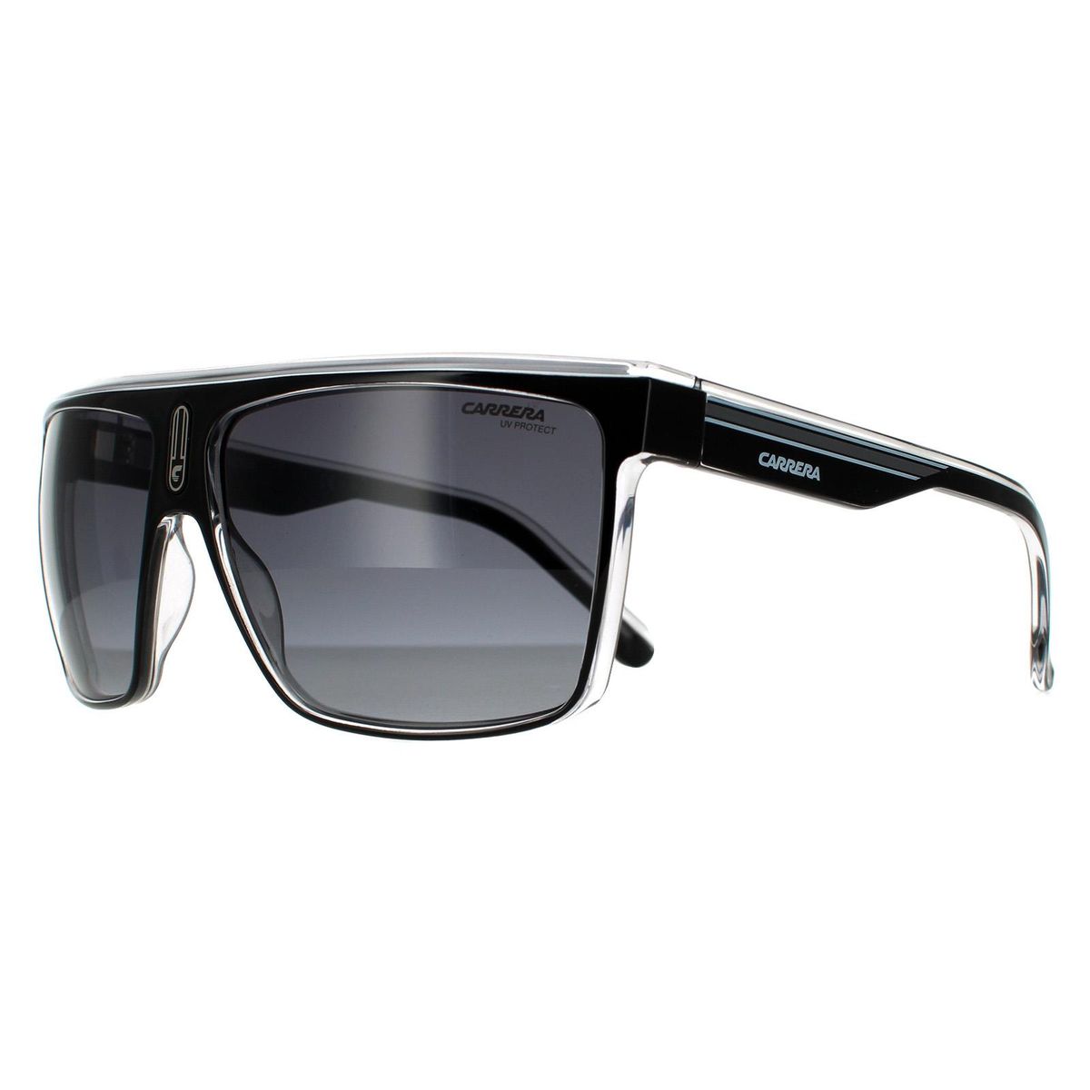 Flache rechteckige Shield-Sonnenbrille