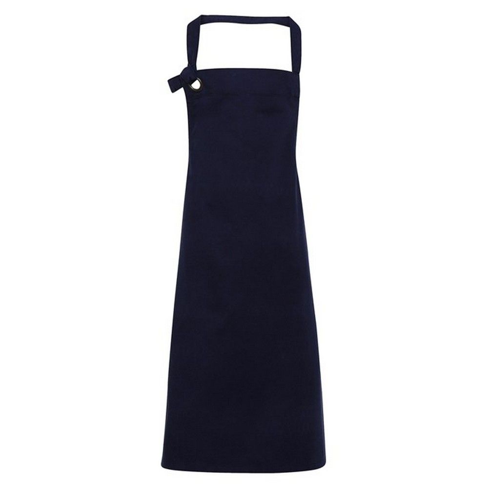 Unisex Marineblaue Canvas Schürze