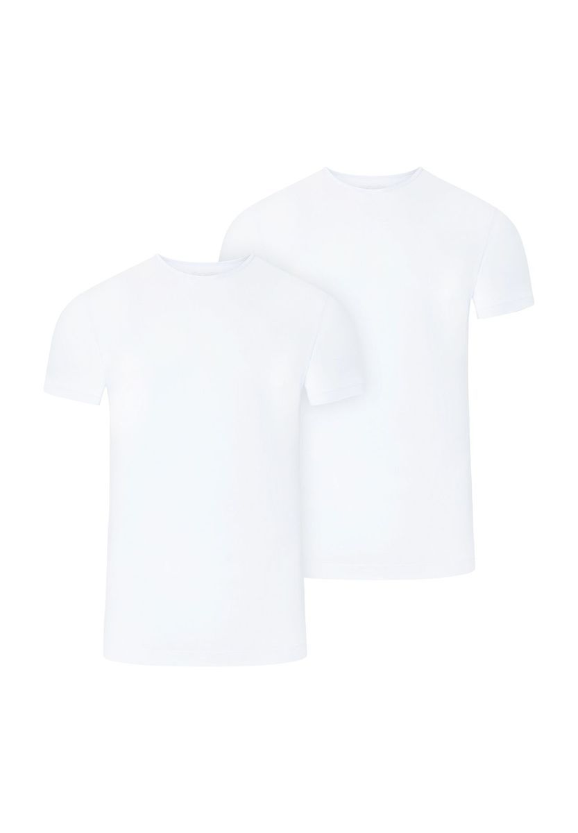 Klassisches Rundhals-T-Shirt Doppelpack