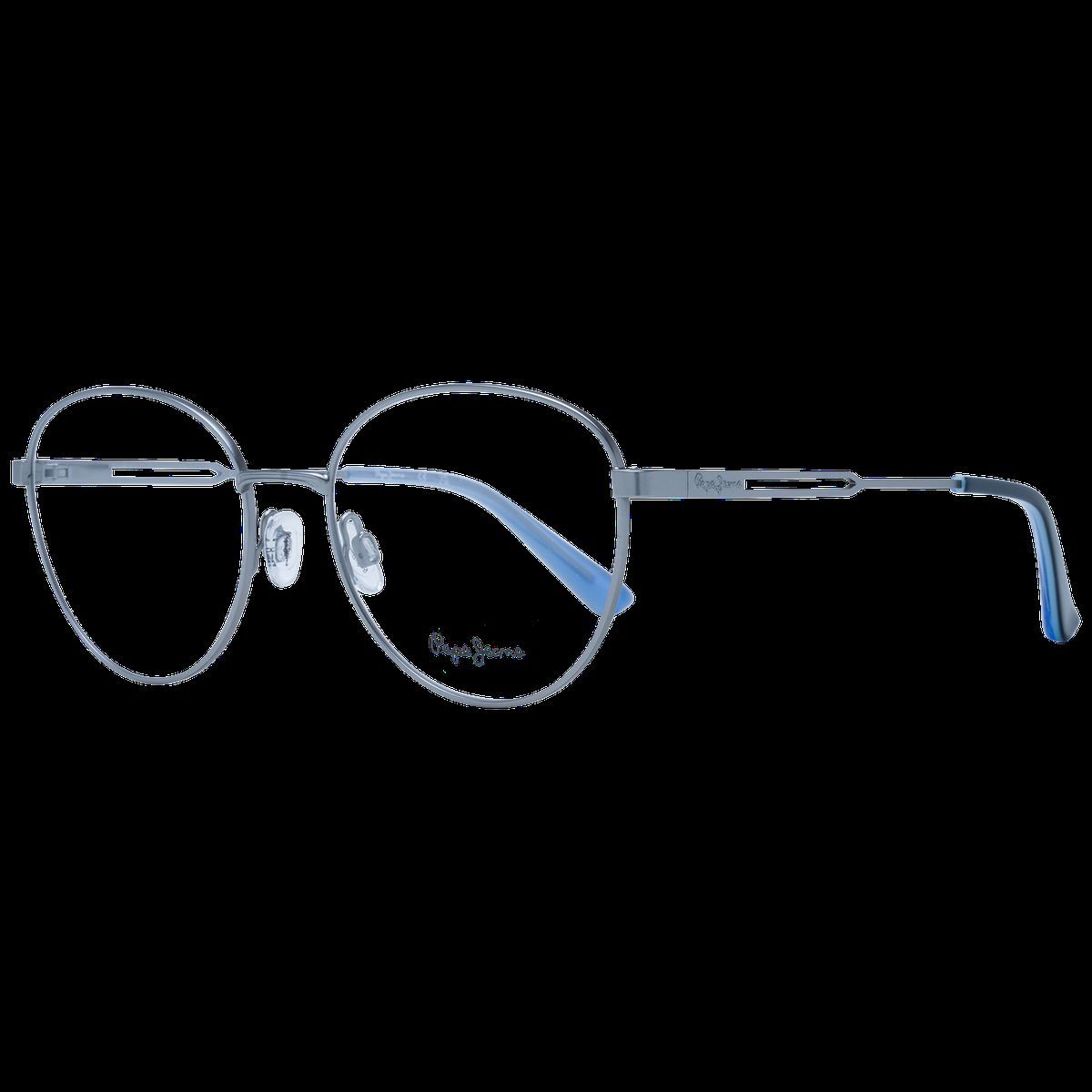 Runde Vollrand-Metallbrille
