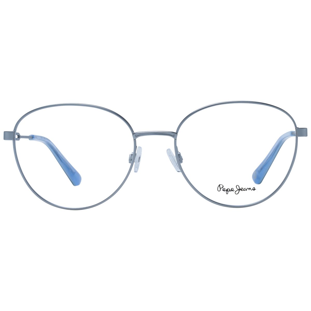 Runde Metallbrille mit Vollrand