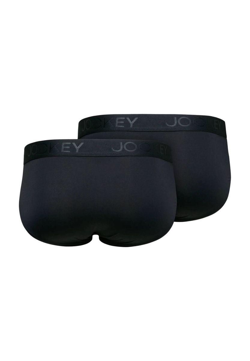 Microfaser-Stretch Herren Slips im Doppelpack