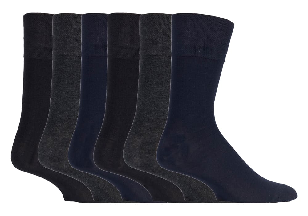 Herren Socken mit sanftem Griff aus Bambus