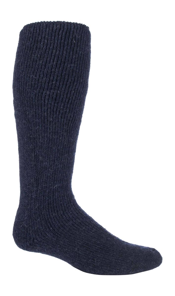 Extra lange, schwere 2.7 TOG Kniestrümpfe aus Thermowolle